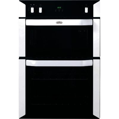 Belling BI90FP W 90cm Built-in Double Oven with Programmer in White Belling BI90FP W 90cm Built-in Double Oven with Programmer in White